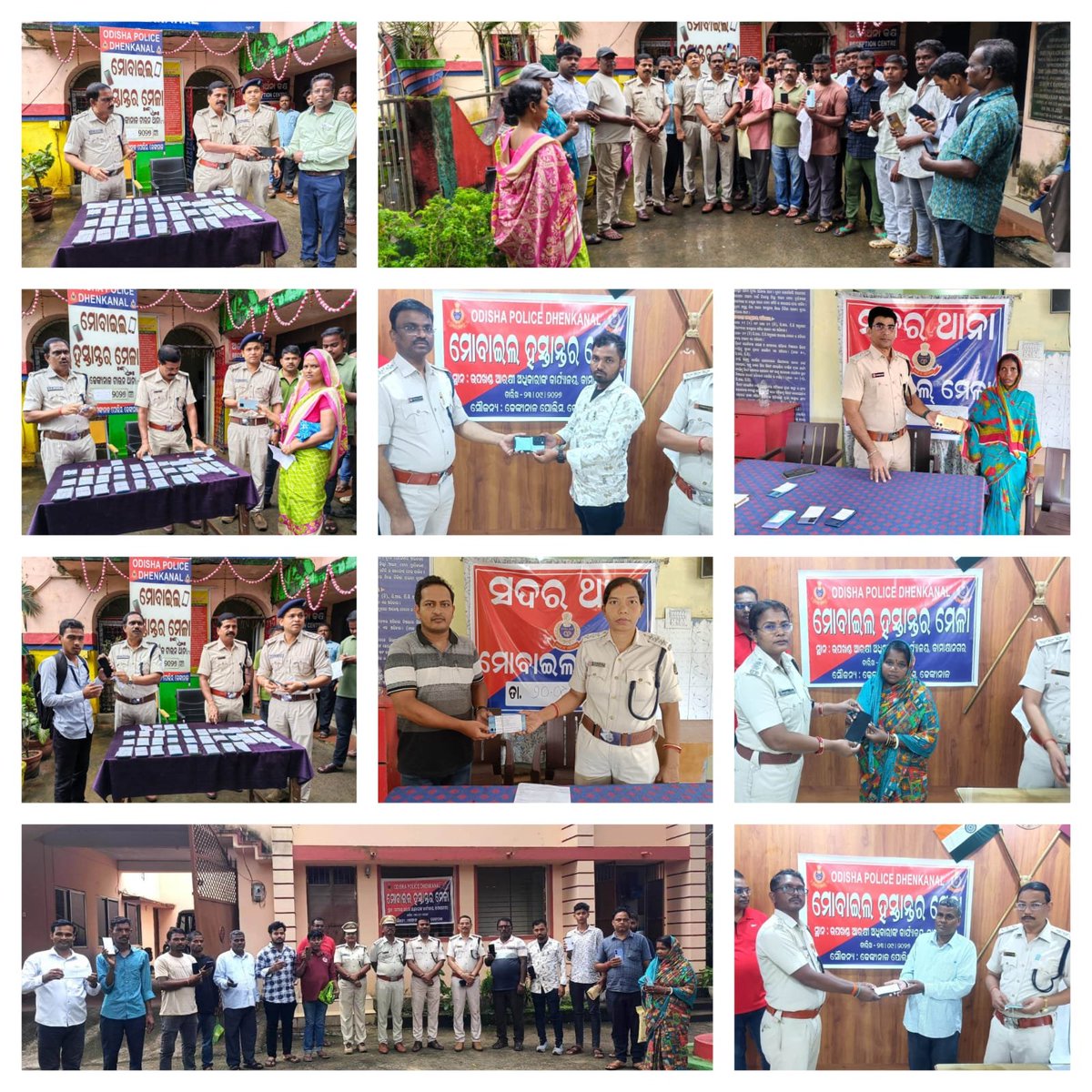 spdhenkanal's tweet photo. 📱Lost & Missing Mobile Phones Returned,Dhenkanal Police recovered and returned 62 lost/missing mobile phones to their lawful owners through coordinated efforts across the district.
Technology + dedicated investigation = safer returns.
#DhenkanalPolice #MobilePhoneRecovery https://t.co/qdhH2YCykp