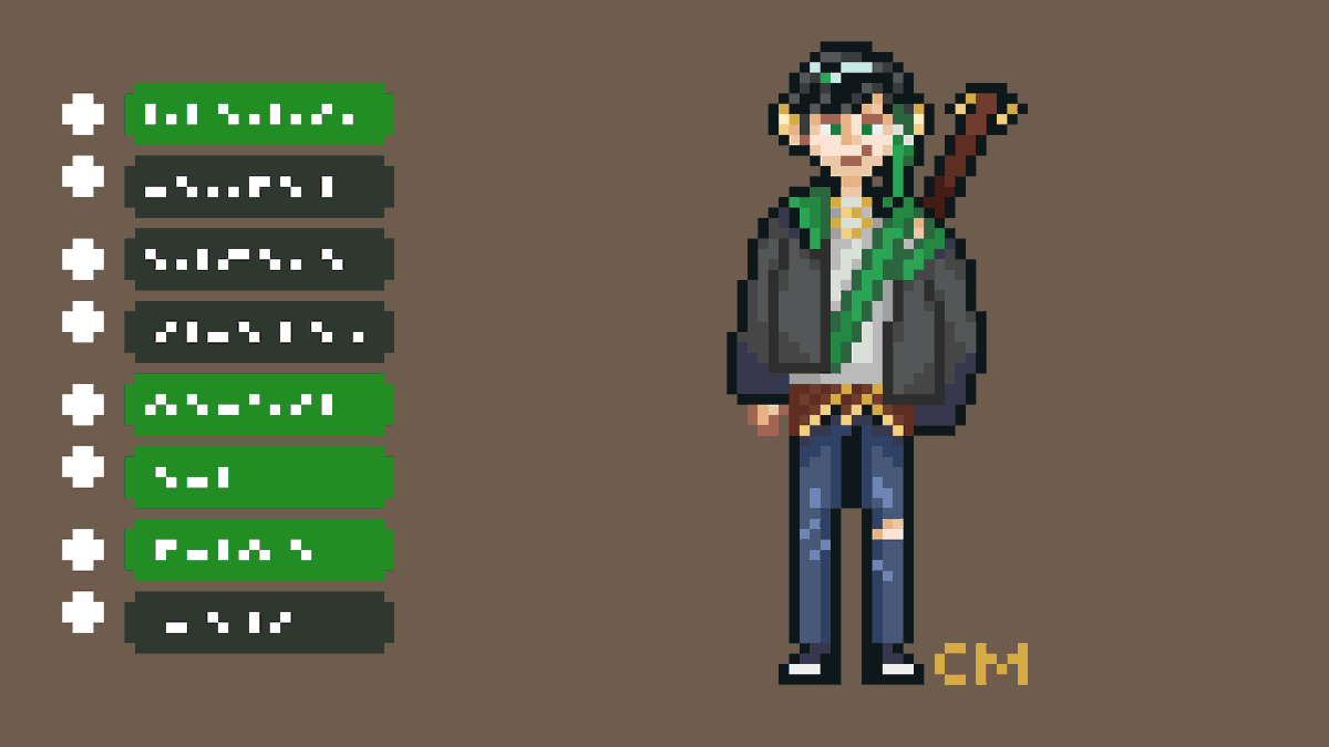 Choconutsmrtbk's tweet photo. seterim Yuding malem inii, otsuu 🌴🌴
#Yudiartsbun #pixelart #ドット絵 https://t.co/87PIXcwY5T