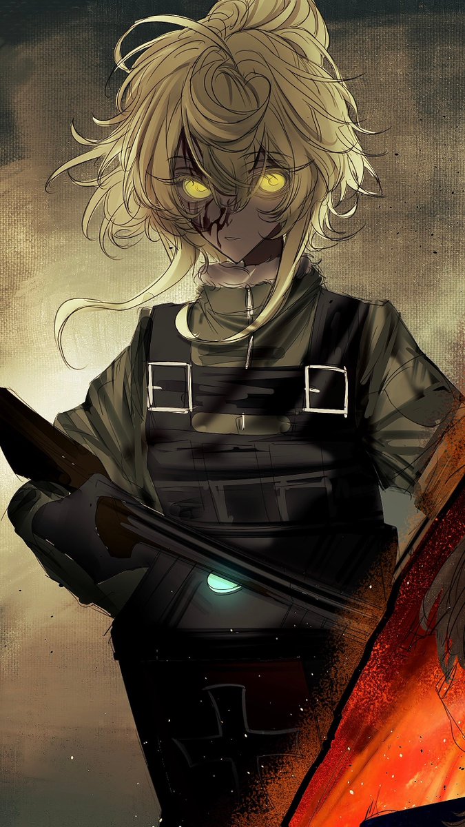 Valksu32's tweet photo. O' Great Degurechaff,
May your light guide me from my darkness,
May i find respite,
i wish for peace in my mind.

&amp; i shall hail to thee until the Rebirth of Time~!
Tanen. ⚙️🪽 https://t.co/Lc8g3eQA2V