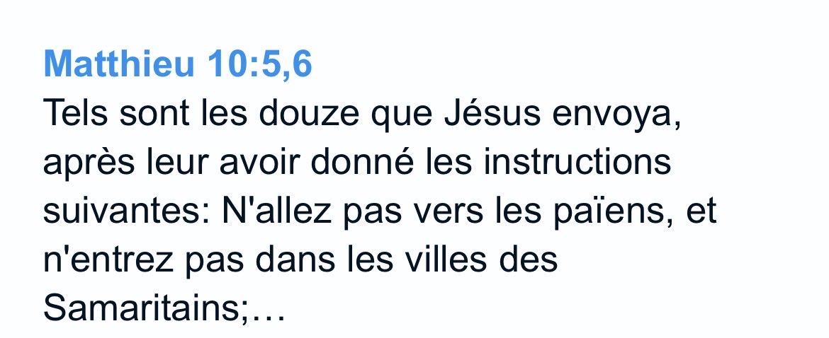 Bloumbax's tweet photo. @Sohtnajer @Choupikilaa @Le_Liberaal Oui réfléchis un peu 🤷🏻‍♂️ t’es un descendant de JACOB/ISRAËL❓ NON❓Alors pourquoi faire mentir Jesus❓ https://t.co/SuZx5o3K3i