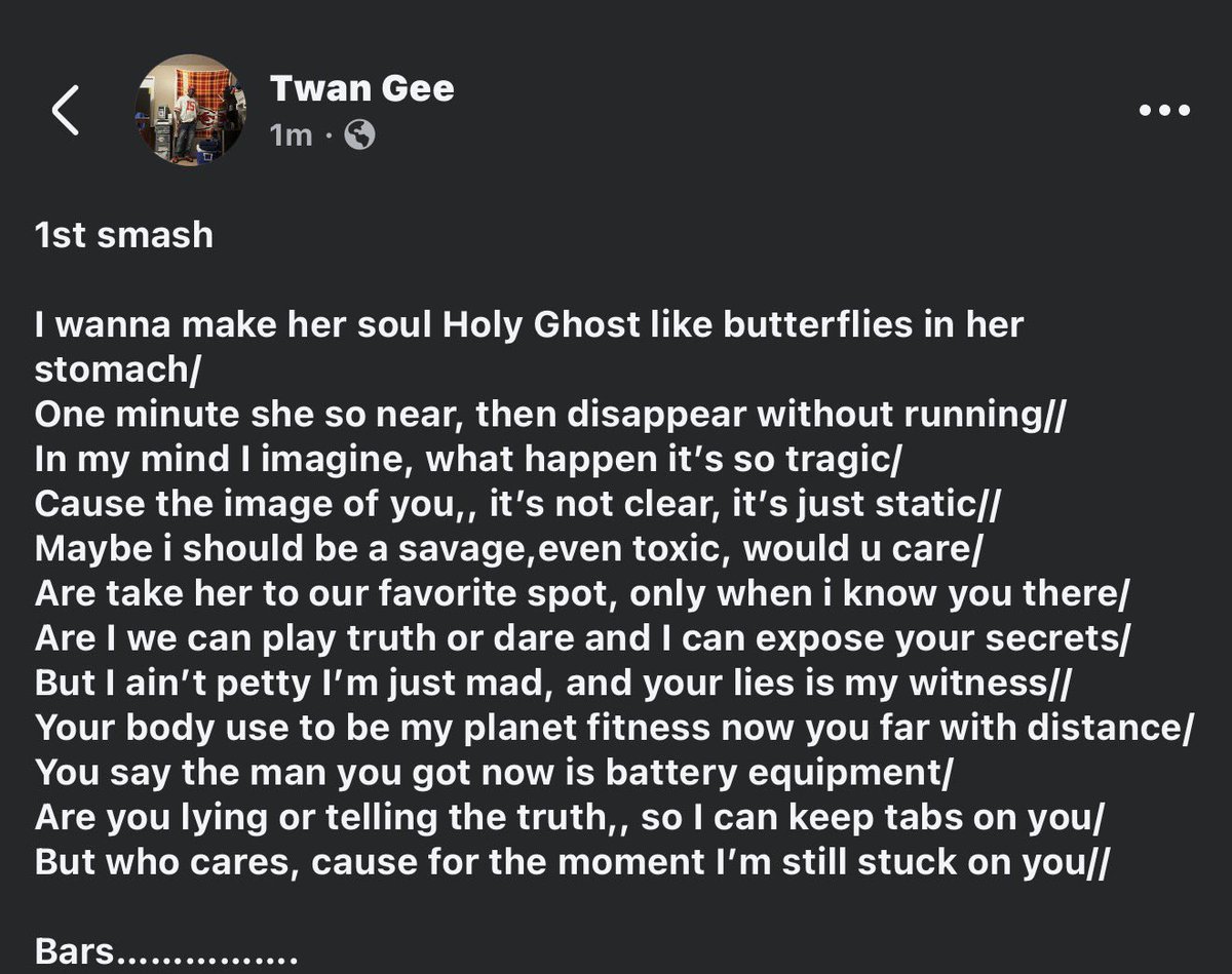 bigtweezyg's tweet photo. Just where my mind be sometimes 🤦🏿‍♂️ https://t.co/ic31riUFdb