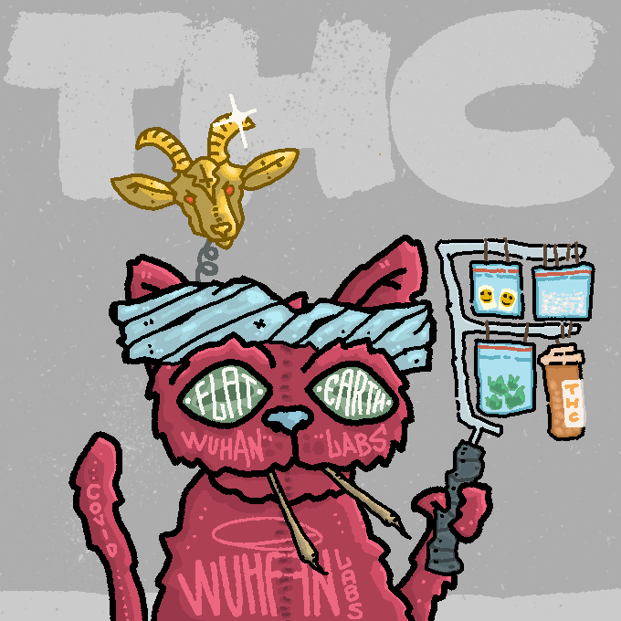 SellekArt's tweet photo. @Sasirin0x @TinHat_Cat not sure WHAT you are asking, but we do have WUHAN LABS asset on the Tin Hat Catters NFT collection ,... ,,,,,,,--  ---- -------  - ------- set it &amp; forget it @TinHat_Cat https://t.co/nN5DHuOZXf
