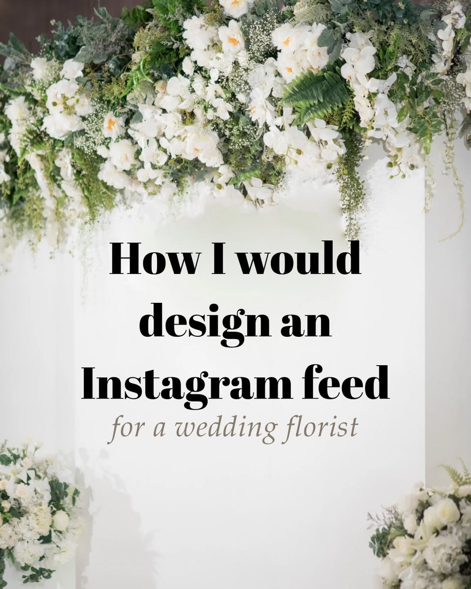 MarcelleIdovli's tweet photo. Your Instagram feed is often couples’ first glimpse of your floral style and wedding expertise. For a wedding florist, make it romantic, elegant, and inspiring with dreamy installations, bridal bouquets, behind-the-scenes prep, seasonal flowers, https://t.co/5IlNQsR5Nj