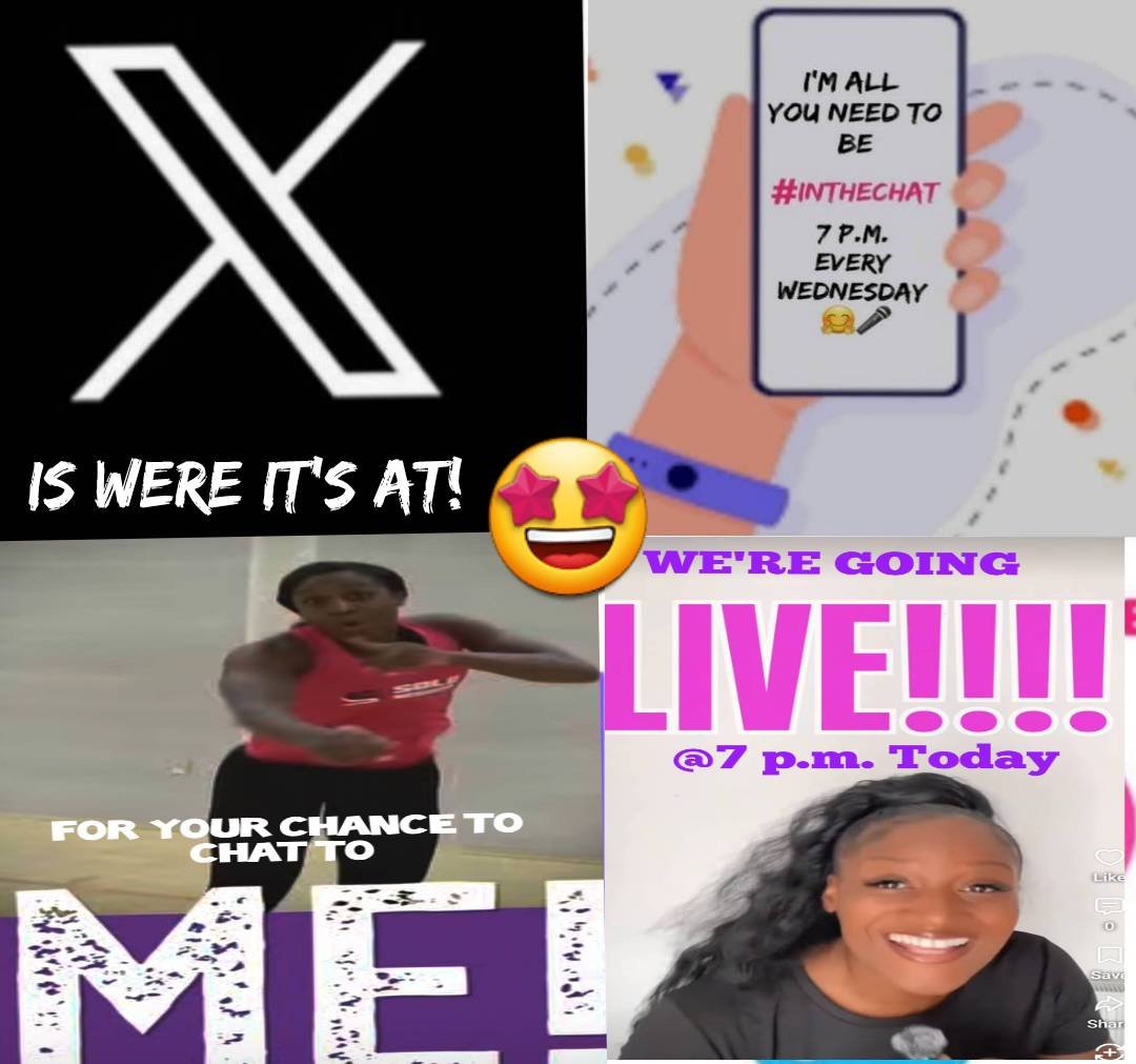 InTheChatTime's tweet photo. .@BBCSport @SoftandGentleUK  @NetballSL @SuperNetball
@ANZPremiership  @CoachLisaA @CliveJonespr  @messero6  @Adelemarie1206 @Jasmin81259024 Hey #NetballFamily you know what day it is, we are  #InTheChat with the one and only @Sasha_Corbin now Decosta 💍at 7 p.m. TODAY  😁🎤 https://t.co/5ZhIFHn3rP