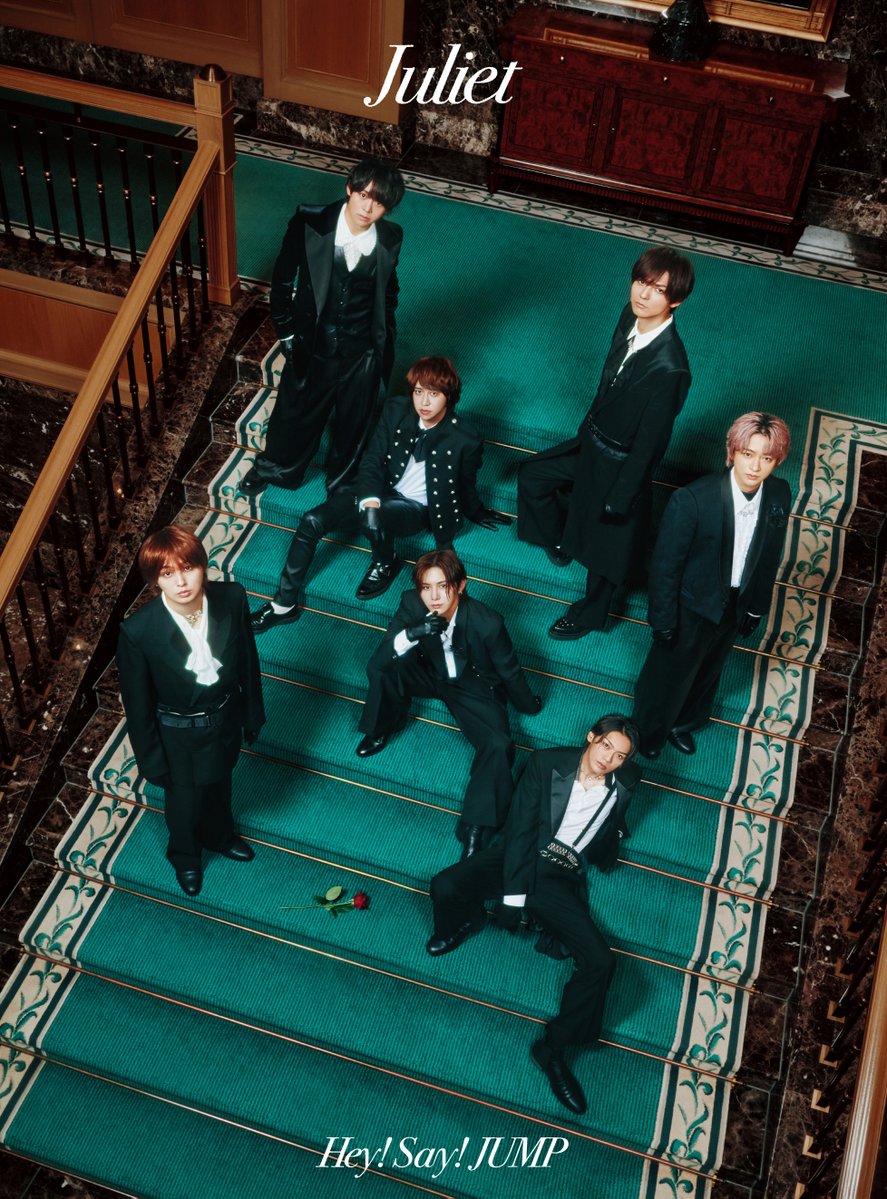 JUMP_Storm's tweet photo. 📸━━━━━━━━
New Album「Juliet」
　 ジャケ写解禁！
━━━━━━━━━✨

11.11(Wed)リリース！

彼らの大人っぽさ、
セクシーさの中に、
光る彼ららしさを詰め込んんだ、
ビジュをご堪能ください。

#Juliet https://t.co/NFP2zUwree