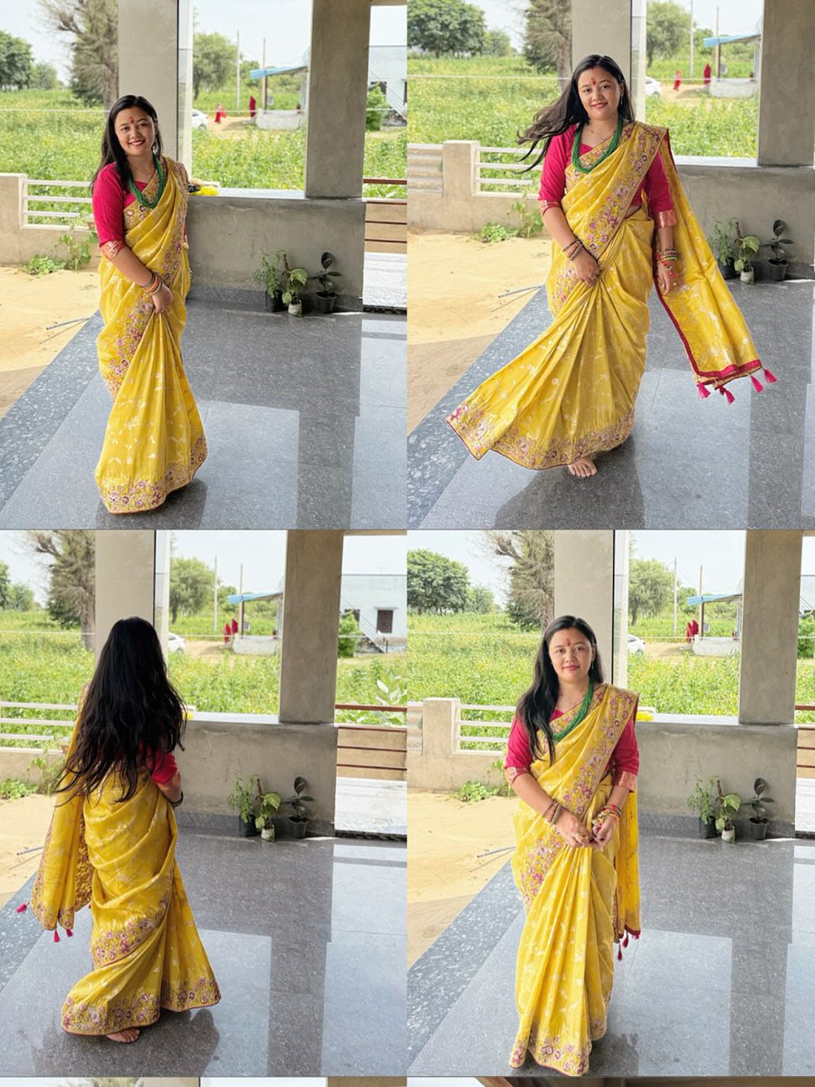 DeliaPribbsu's tweet photo. Enjoying my saree era. Viewing all 7 comments. https://t.co/AZy9jcZeNG