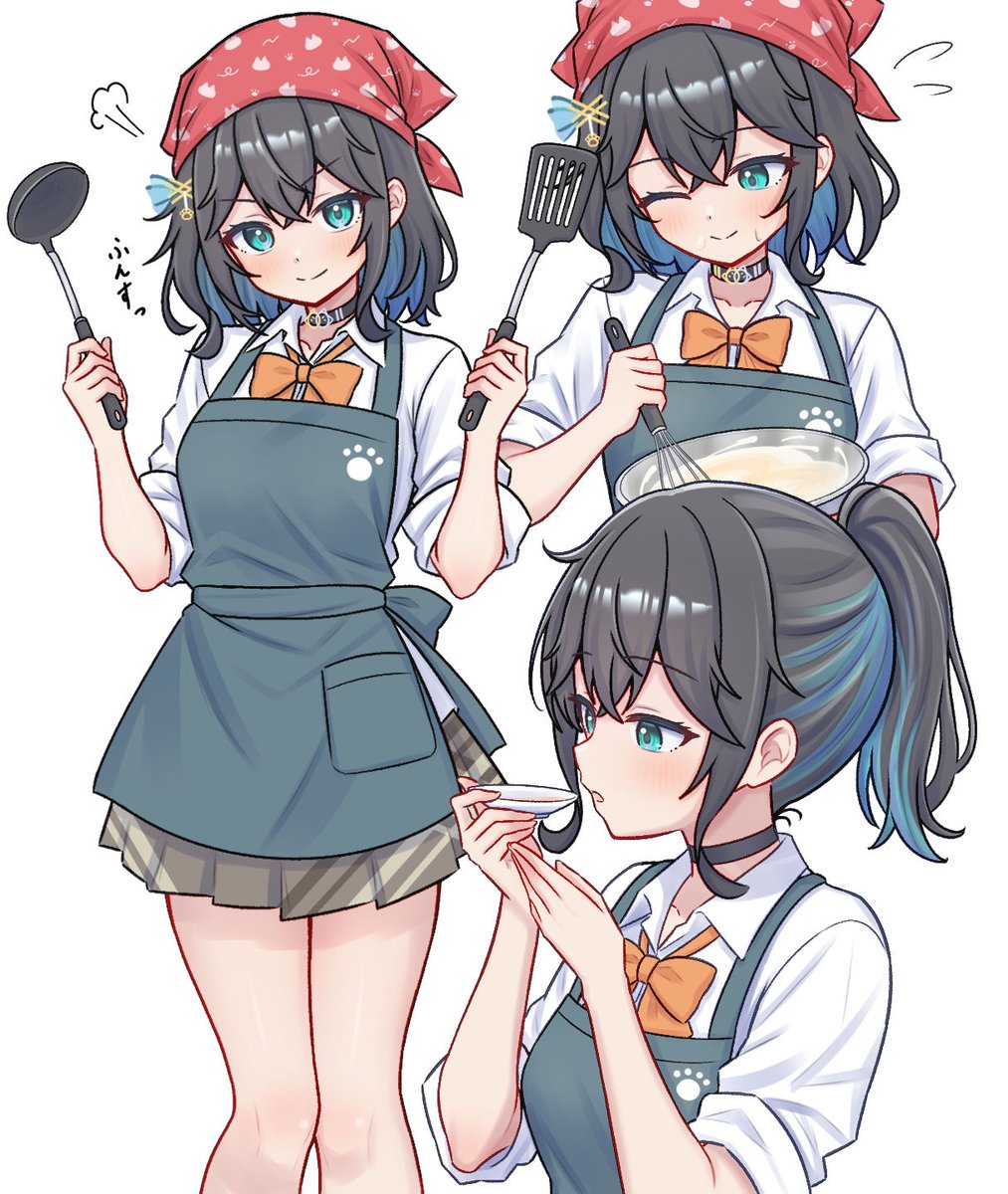 Shiro_Noe's tweet photo. お料理モカちゃん https://t.co/8HZKQGkU8z