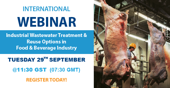 HUBERMENAWater's tweet photo. Don´t miss our international Webinar “Industrial Wastewater Treatment & Reuse Options in Food & Beverage Industry” scheduled for September 29, 11:30 AM (GST).
Please register with the following links and save your spot: https://t.co/NAUiFTdKmN
#huber #menawater https://t.co/Po8jxQR2A5