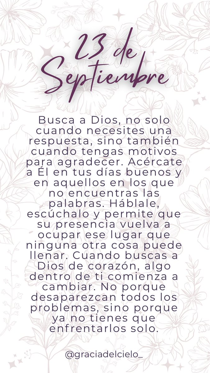 GraciadelCielo_'s tweet photo. Busca a Dios, él siempre está contigo🙌🏽✨🤍 https://t.co/5Ot9fdD3s5