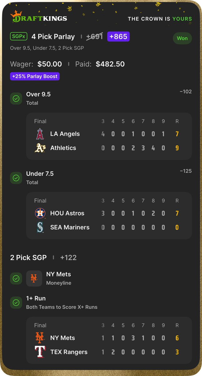 BTBSupport's tweet photo. MLB MLs x Totals from @ExpectedSloth 🦥 

+510✅
+865✅
$100 👉 $787 💰💰 

16 MLB games today, join the team ⬇️ 
🔗 https://t.co/nrJMDxdgY8 https://t.co/Ou2cYGGzZY