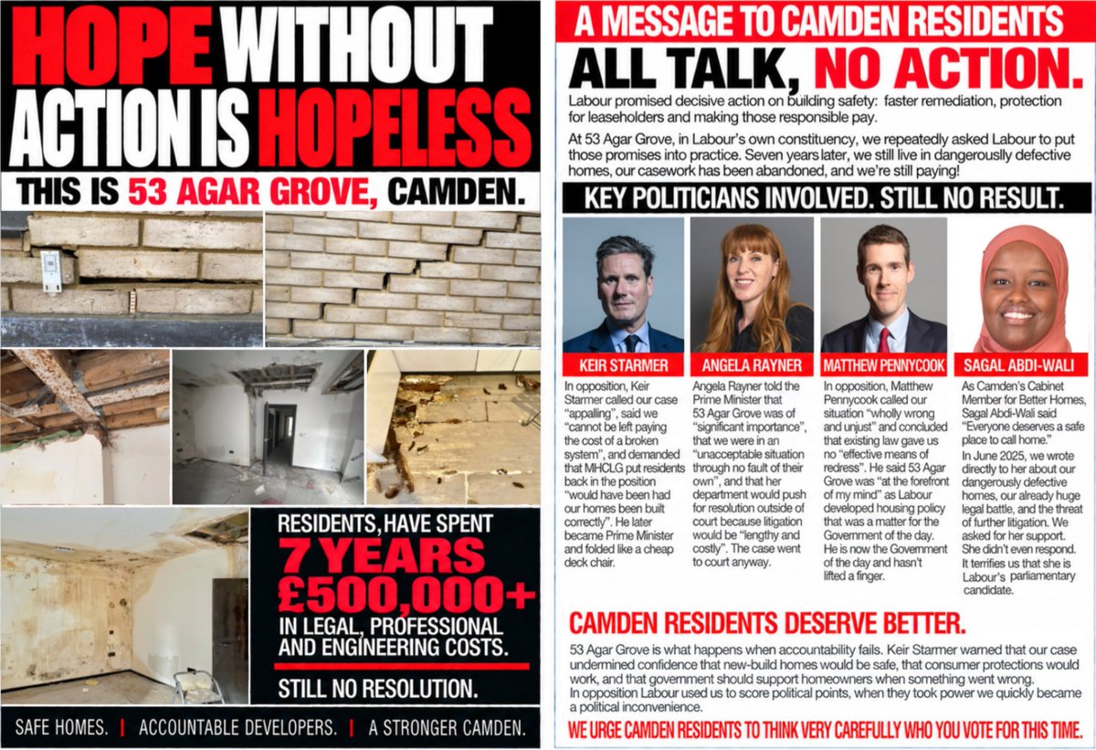 dannybster's tweet photo. Camden deserves better than another absent MP! https://t.co/GCOp7LJqPR