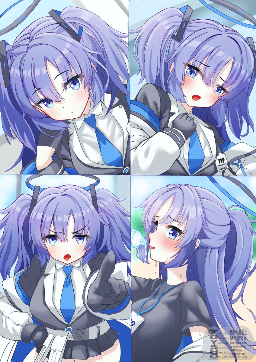 TDYSHOsub's tweet photo. ユウカちゃん 色々描いてみた
ユウカちゃんは関係ないけど新イベント開始ですね～
#ブルーアーカイブ https://t.co/t6XQdt53qh