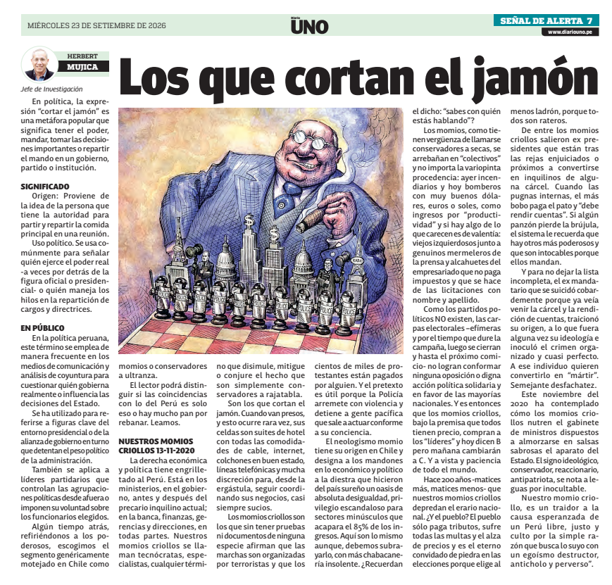 hcmujica's tweet photo. Los que cortan el jamón
https://t.co/ovGA9D2XTP

Señal de Alerta https://t.co/4bdmE7BHvl