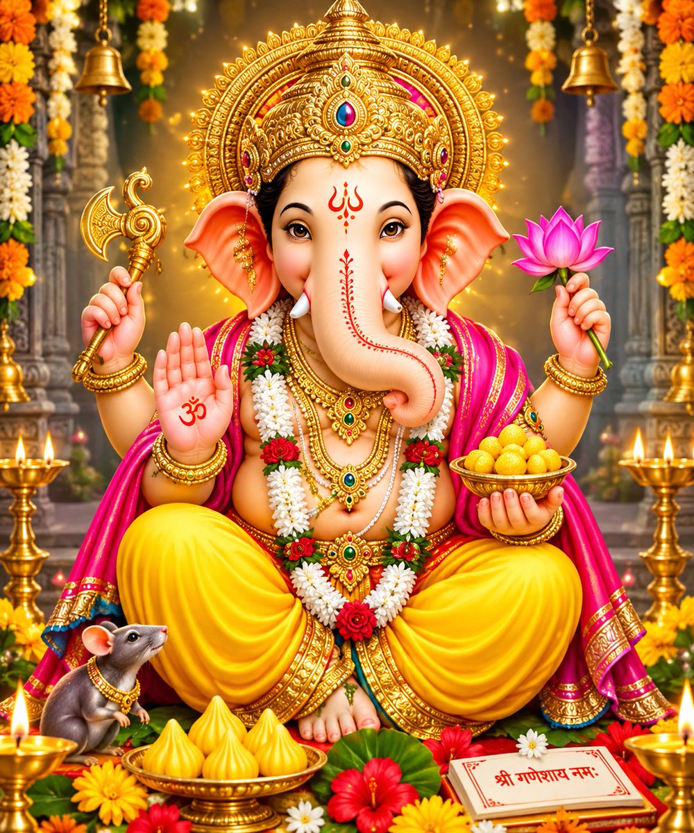 Kumar68480Aditi's tweet photo. 🌹हे विघ्नहर्ता गणपति बप्पा,🌹
मेरे जीवन के हर विघ्न को हर लेना।

बुद्धि, सुख और समृद्धि से
मेरे घर-आँगन को भर देना।

गणपति बप्पा मोरया 🙏🐘
🌺 मंगल मूर्ति मोरया 🌺

🚩🙏🌺 जय श्री गणेश 🌺🙏🚩 https://t.co/CkPMYSoGlj