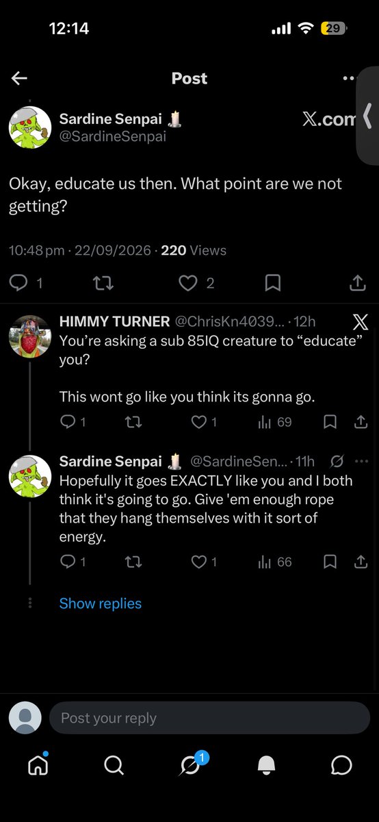 Jepuzfred's tweet photo. @sleepyradf @ChrisKn40391148 @SardineSenpai @lana_viss Huh weird can you show me the reply to the comment I ain’t seeing it https://t.co/xDjK494zoN