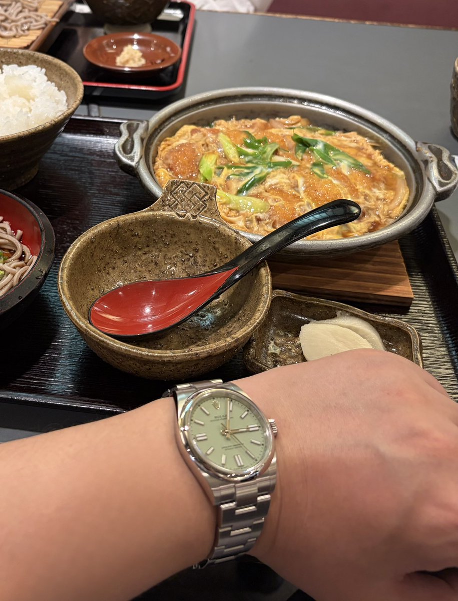 omugiartx's tweet photo. かつとじ定食✨
連休、終わらないで欲しい…🥲 https://t.co/9iRWDPAx04