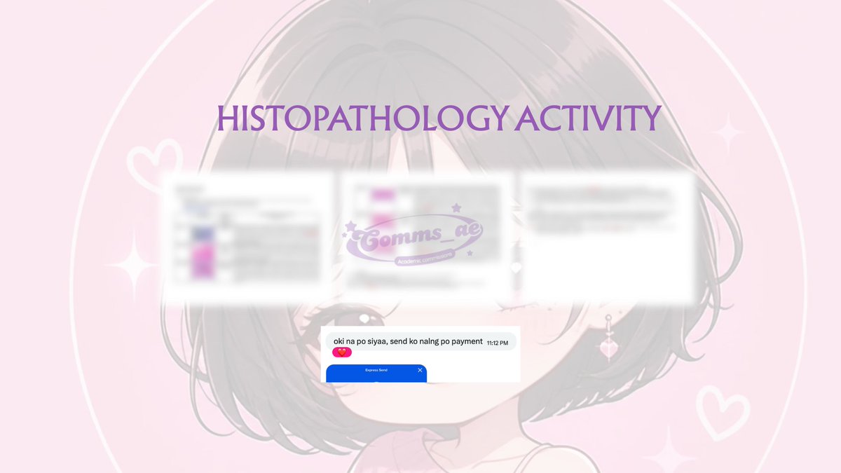 commsbyae's tweet photo. worked on a histopathology activity covering cellular adaptive changes🤞

🏷️cytology hematology clinical chemistry microbiology immunology and serology parasitolog pathology systemic pathology bacteriology virology mycology laboratory management medical technology 

#craftedbyae https://t.co/kdYTr3VMdx
