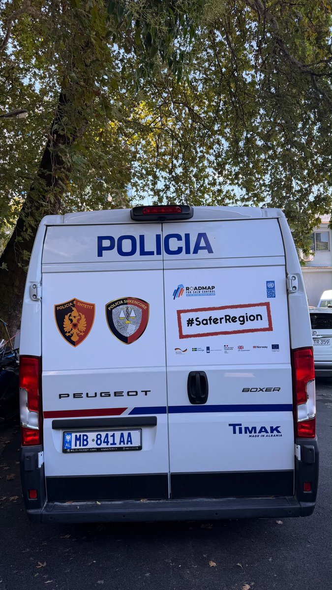 UNDPAlbania's tweet photo. The Tirana Police Department has been equipped w/ a Mobile Crime Scene Investigation Laboratory. 
The van — provided by @EU4FAST — was transformed by #UNDP into a self-sustaining forensic unit,ready to reach any crime scene.
Made possible by #UNDP thru #SALW project
@UNDP_SEESAC https://t.co/Xn0Ayv2ce2