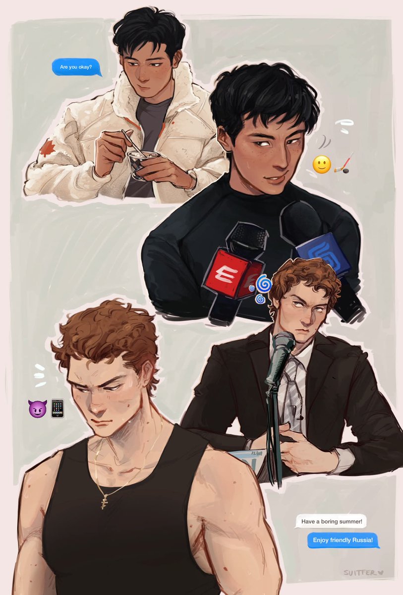 hollanova2481's tweet photo. THEY'RE SO BEAUTIFUL AND ADORABLE HERE!!!!!
🎨cr to: / suitfer on tumblr https://t.co/ZYuJN7Iapp