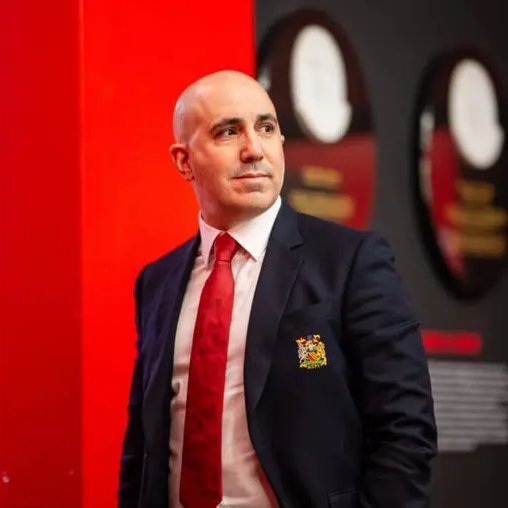 UtdDistrict's tweet photo. 🚨🎙️ | Omar Berrada speaks on #mufc's record revenues:

"We are pleased to have secured record revenues and adjusted EBITDA which demonstrates the underlying strength of our business, particularly in a season without European football.

"This shows the direct impact of the work we have been doing over the past two years. It also proves Manchester United enduring popularity and commercial strength.

"While these results confirm that we are on the right trajectory, we will continue to take a disciplined approach to ensure our finances remain sustainable.

"With that financial sustainability in mind, we have strengthened both our men’s and women’s teams during the summer window and our men’s team has seen the return of Champions League football to Old Trafford.

"We have also strengthened commercially and have welcomed Betway as our new Training Kit partner and SumUp as our new Sleeve partner; two excellent organisations which we are delighted to be working with, alongside our kit supplier, adidas and front of shirt partner, Snapdragon.

"Our other main area of focus is our plan to develop a new 100,000 seater stadium. We have now completed the major milestone of securing the land which will form part of the proposed location of the new stadium."