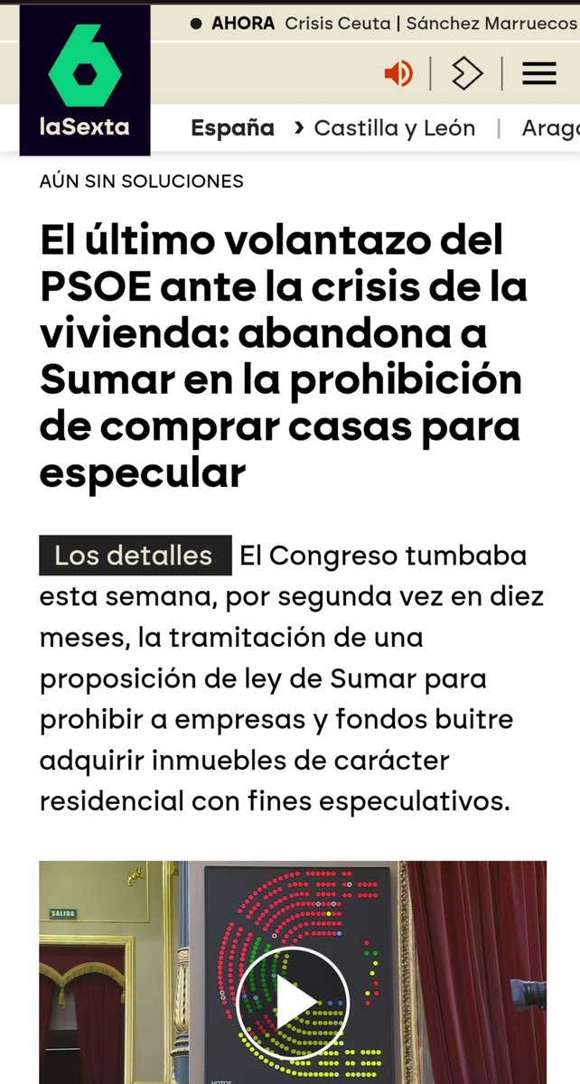 GolpeDeVerbo's tweet photo. @patxilopez Patxi, hace nada votasteis en contra de prohibir que fondos buitre compraran casas como la de Maricarmen. La noticia es del 20.09.2026, de hace 3 días 😂

Ya sabemos que no eres el lápiz más afilado del estuche,, pero por lo menos no critiques a otros por defender a los mismos... https://t.co/eBwZUFb26F