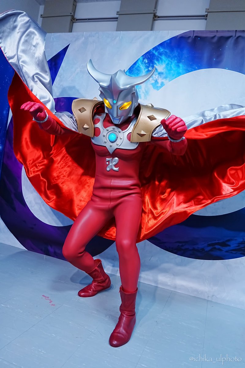 ichika_ulphoto's tweet photo. すごく綺麗なジャンプ着地もらってもうにっこにこ〜！！！

 #ウルトラマンレオ 
 #平成climax展 https://t.co/awkeHY7yyU