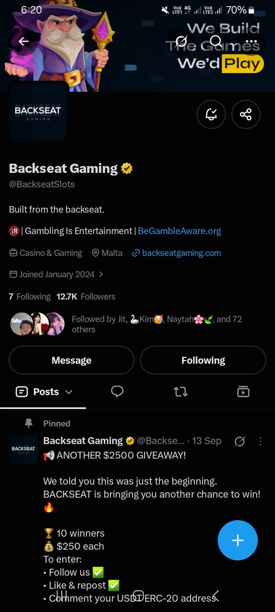 levitirus's tweet photo. @BackseatSlots please be mine

0xdB5F03aAE35d1F8888d0e72ad00C3D66Cb321dbe https://t.co/fNgyi7dCWR