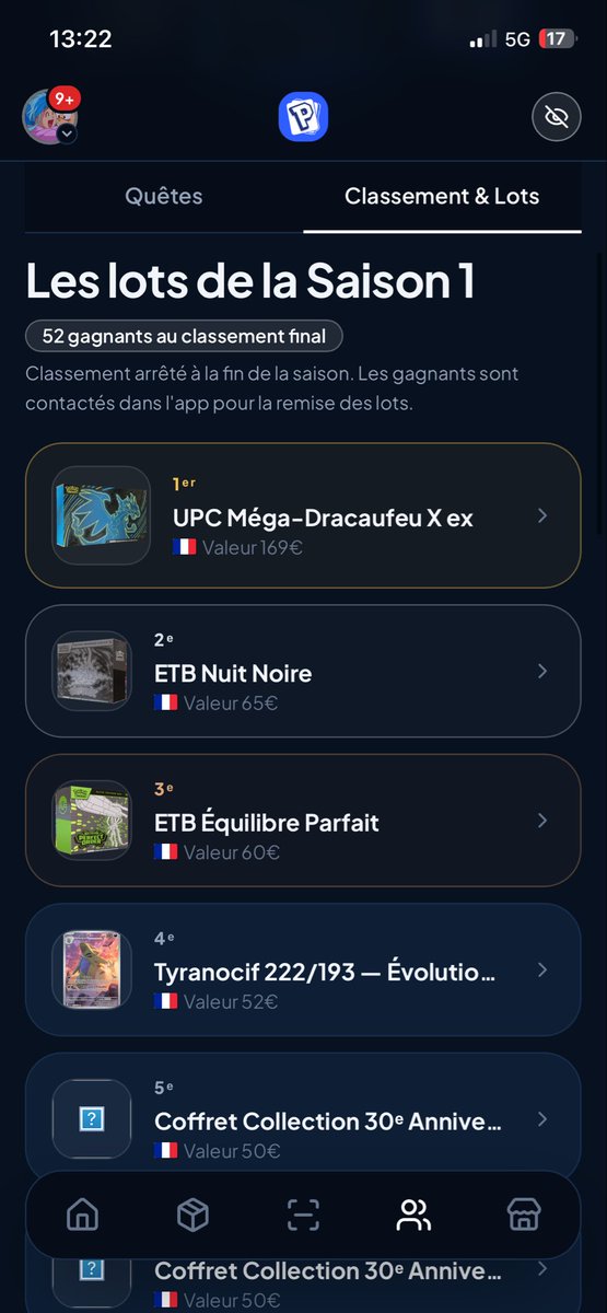 HoneyOne_TCG's tweet photo. 🔥 Avis aux collectionneurs Pokémon ! 

Tu collectionnes les cartes Pokémon ? Alors cette appli est faite pour toi ! 🃏✨

📊 Suis la valeur de ta collection en temps réel, consulte les prix du marché et découvre les classements et récompenses de la communauté.
@pokeitem_ https://t.co/Z7YFrZkrDW