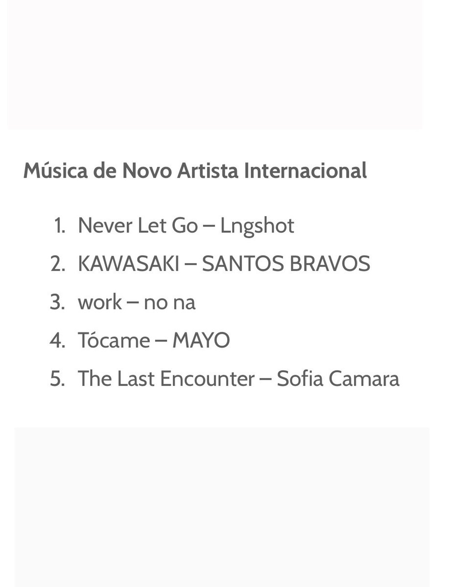 LngshotUnion_'s tweet photo. LNGSHOT “Never Let Go” is currently ranked 1st on Song by New International Artist at the 2026 BreakTudo Awards.

Vote until Oct. 17 : 
https://t.co/ojjBuTsFgI

#LNGSHOT #롱샷 #BreakTudoAwards https://t.co/ZxIE8Pgkb1