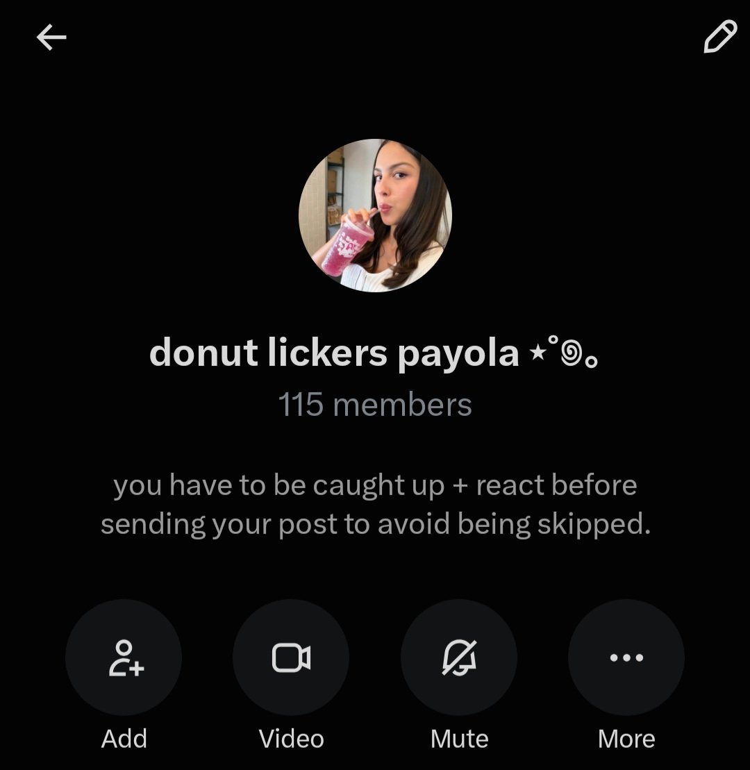 fflameroww's tweet photo. hi y’all!! donut lickers payola is recruiting active members ♡ we have 100+ active members 🤍 u can join us to grow ur account n talk to other people !!

steps to join:
(🩰) rt this (for more visibility)
(🫧) follow @donutlickersgc (must)
(🍵) reply with ur username <33 https://t.co/1LjWQSCsEp