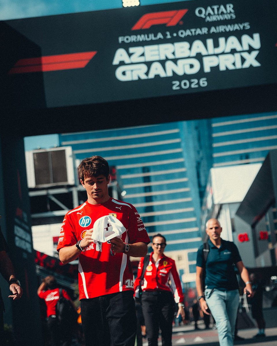 cleclercontrack's tweet photo. Race week is always special, now it’s time to focus and see what we can do. https://t.co/EeN97PRc8n