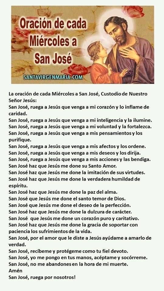 JuntosRecemos's tweet photo. Oración de cada miércoles a San José https://t.co/zfheplw62n