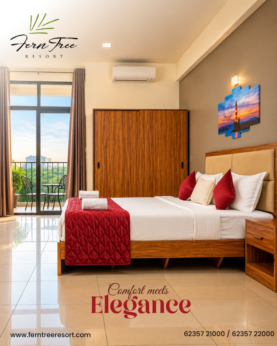 ferntreewayanad's tweet photo. A stay designed for comfort, crafted with elegance. Experience refined hospitality at Fern Tree Resort, Wayanad.

📞 62357 21000 | 62357 22000
🌐 https://t.co/OO2QBPZIGa

#FernTreeResort #WayanadResorts #LuxuryStayWayanad #BestResortsInWayanad #Wayanadgetaway https://t.co/QUQ6EDxBtk