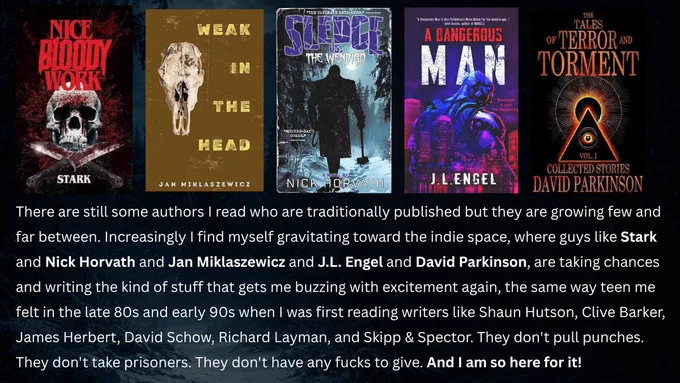 Image from SLEDGE (@SledgevsBooks)