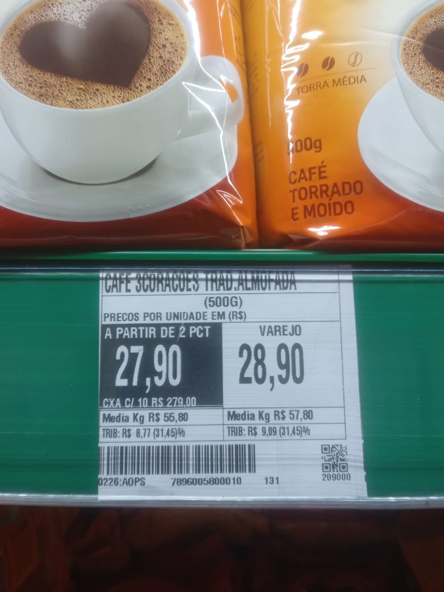 minhainflacao's tweet photo. Quando um esquerdista falar que o preço dos alimentos caiu eu estarei lá..

Achou que eu tava brincando ?

2023-2026

122,65% de aumento no café. https://t.co/J23rBJEddv