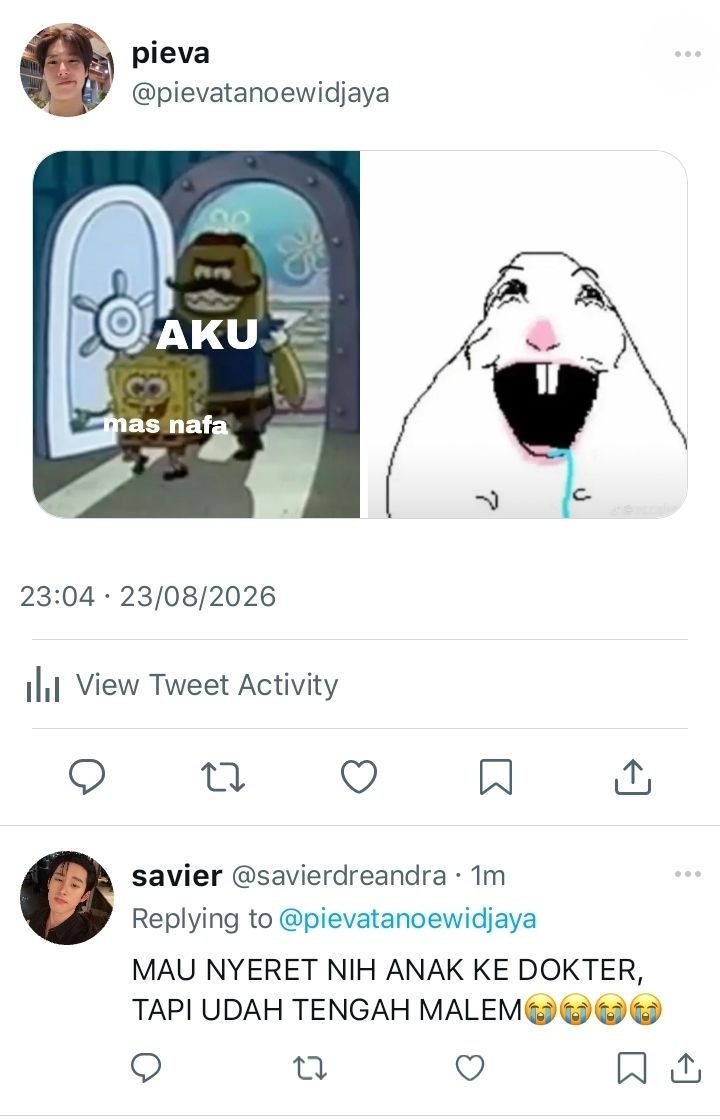 ameratyns's tweet photo. pondphuwin short au; mas mas unit sebelah 

semenjak ada pie, hidup mas nafa emang selalu di luar nalar https://t.co/u45BsZV3SH