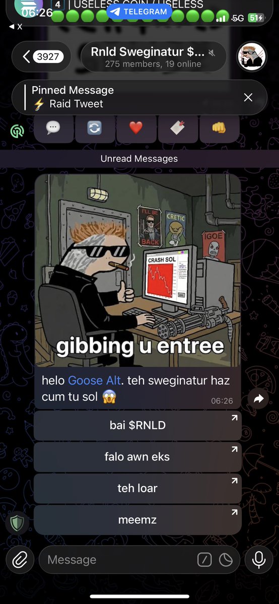 iamdoranvale's tweet photo. @norekmeporfavor @solana I’m in Tg @norekmeporfavor I believe in $RNLD 

BSHodTxxUJwUxLECbu4CZeeNdYjXw4wtCTHwLbzenKhN https://t.co/YLBaN8LSPw