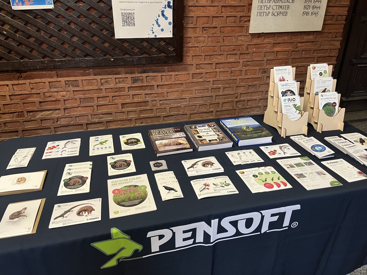 BioDataJournal's tweet photo. 📍 We're featured at @Pensoft's booth at #SMCC2026, running this week in Sofia!

📚 Come and find out more about the scope of our journal and how we can support your research in small mammal conservation.

#SmallMammalConservation https://t.co/aHPnFx1osf