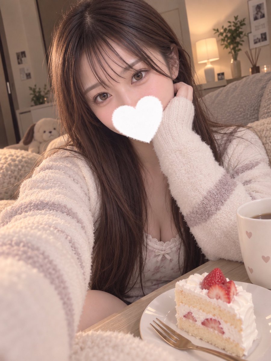 yua_mellow's tweet photo. 今日もおつかれさま〜☺️🤍
夜は甘いもの食べながらまったり🍓🍰
こういう時間しあわせかも…💭
みんなは今なにしてる？🐰 https://t.co/ZAiLpVLrwa