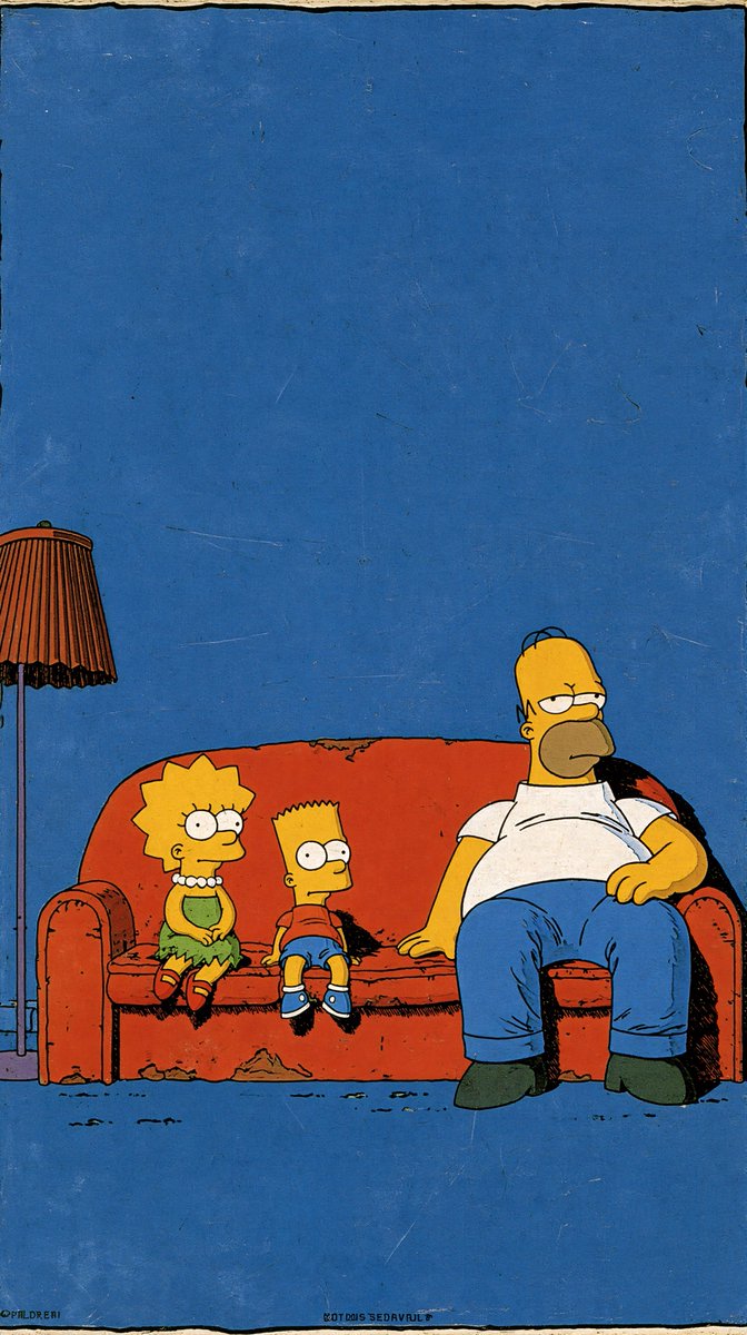 Classisco123's tweet photo. The Simpsons HD Wallpaper https://t.co/wg2Ctivfoy