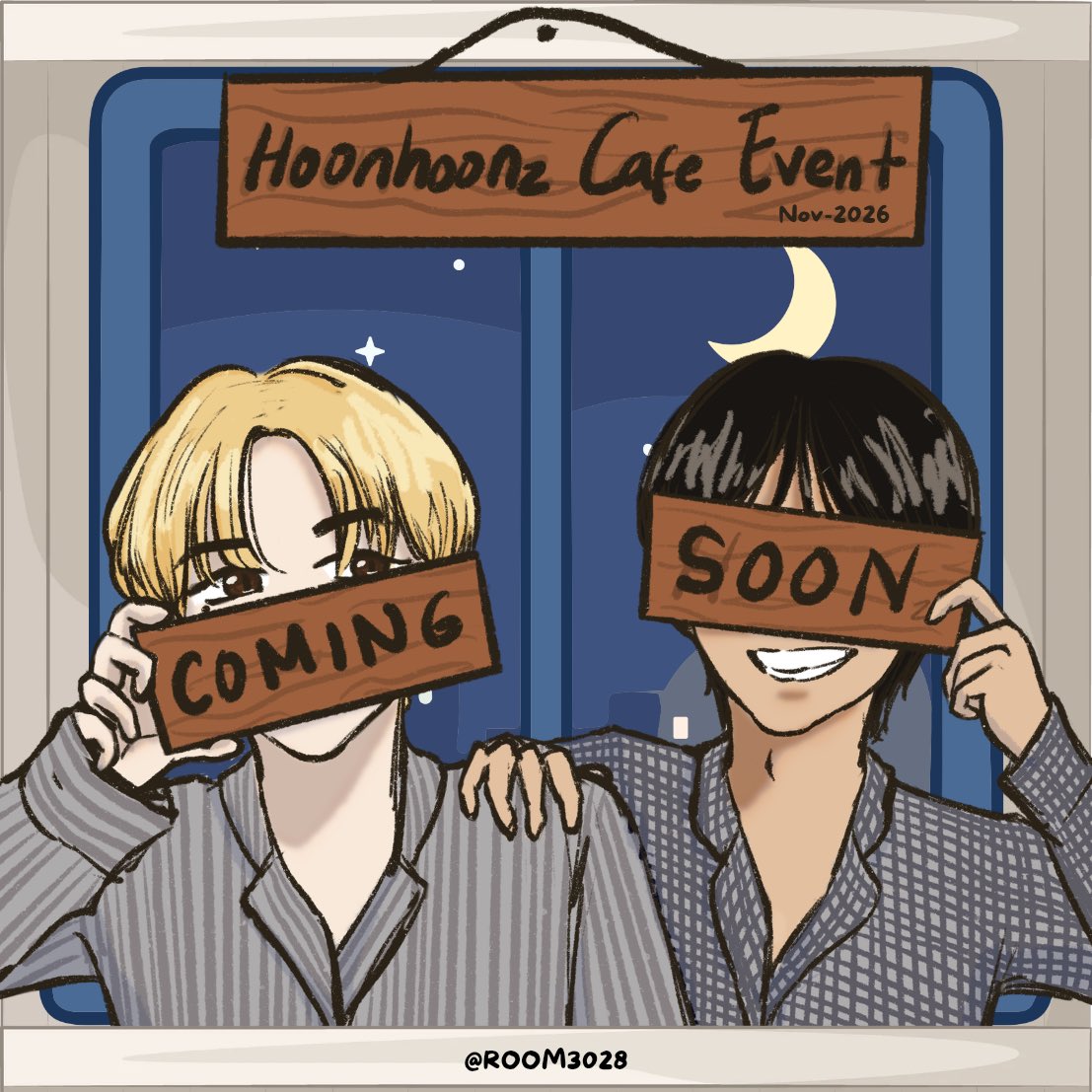 ROOM3028's tweet photo. a table of us,
a room full of warmth,
and memories waiting to happen.—͟͟͞͞★ ₊⊹

something special is coming for Hoonhoonz 🪐⭒˚.⋆⭒

「COMING SOON IN JAKARTA!」
#2HoonzLittleUniverse #훈훈즈 https://t.co/MxFNXefnSV
