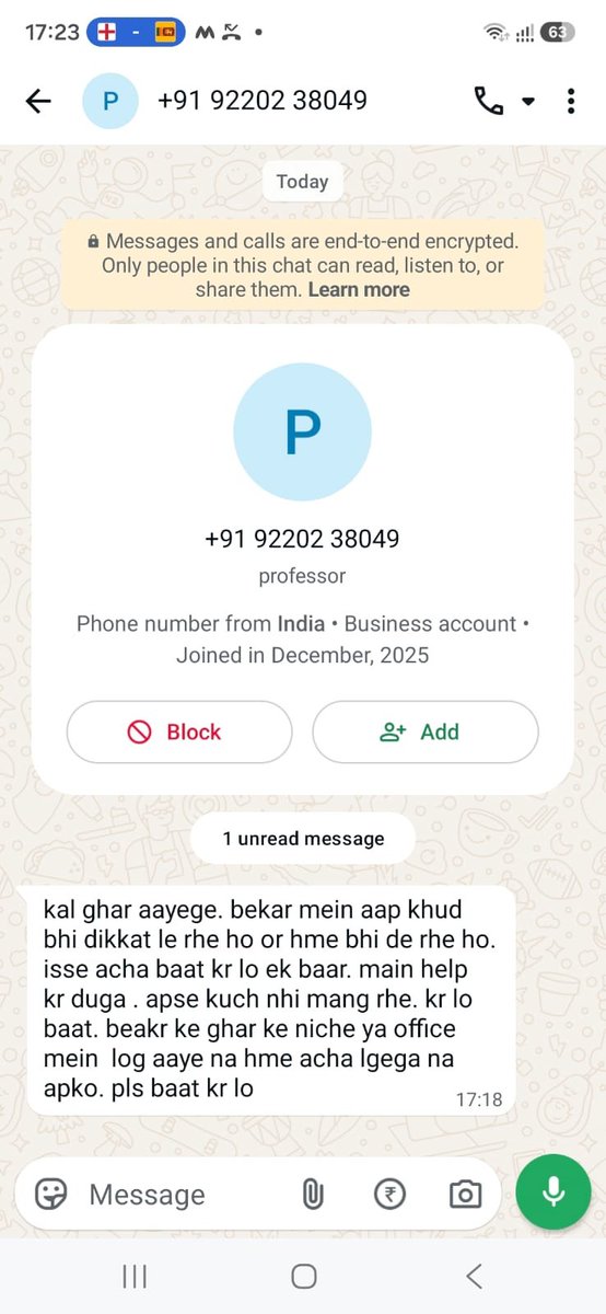 roncool123d's tweet photo. @tatacapital @RBI your agents are continue harrasing me, my family. They are calling people from my contact list, which is a serious invasion of my privacy and is causing me mental stress. I request you to immediately stop these recovery practices.
agent: 9310743667 &amp; 8929142543 https://t.co/GWQUyWKbMZ