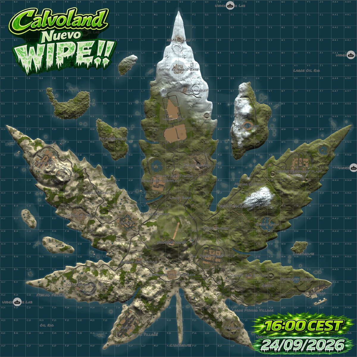 Calvoland's tweet photo. 💎NUEVO WIPE💎
🗺Mapa:Hemp Island,Tamaño:4100🌍
🔌IP Server: client.connect 202.36.95.45:21396 🕹
🏗https://t.co/q7EqkNYcTW 🚧
#calvoland #Playrust #rustpc #Gameplay #rustserver #rustgameplay https://t.co/DJjpj40Q3E