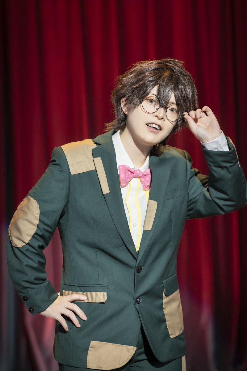 noa_09091025's tweet photo. 【 cosplay / A3 】

🄸🅂🅄🄺🄴 ​ 
🄼🄰🅃🅂🅄🄺🄰🅆🄰

photo：@Raptores4 
#真夏のゆる劇場併せ0802 https://t.co/6gYXKBsRKO