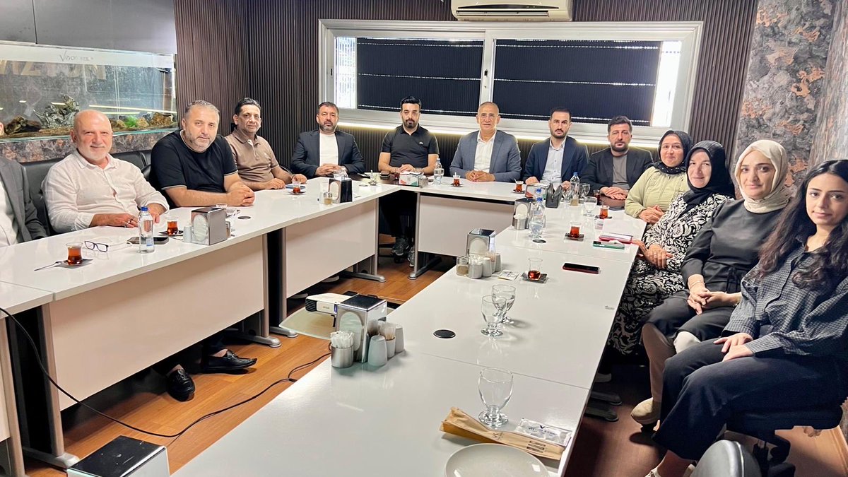 HakkiAltekin's tweet photo. Haftalık il teşkilat birim toplantımızı gerçekleştirdik.

Toplantımızın Adana’mız ve teşkilatımız adına hayırlara vesile olmasını diliyorum. https://t.co/pD5vZV4ra0