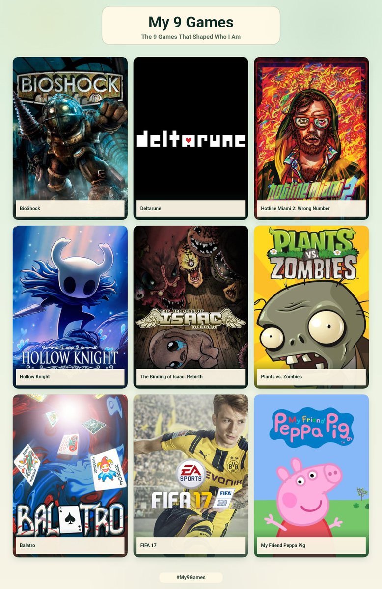 ismaellg3h's tweet photo. Aca esta mis 9 juegos favpritos,son re de nenazos pero bueno https://t.co/WQiv3NCXb3