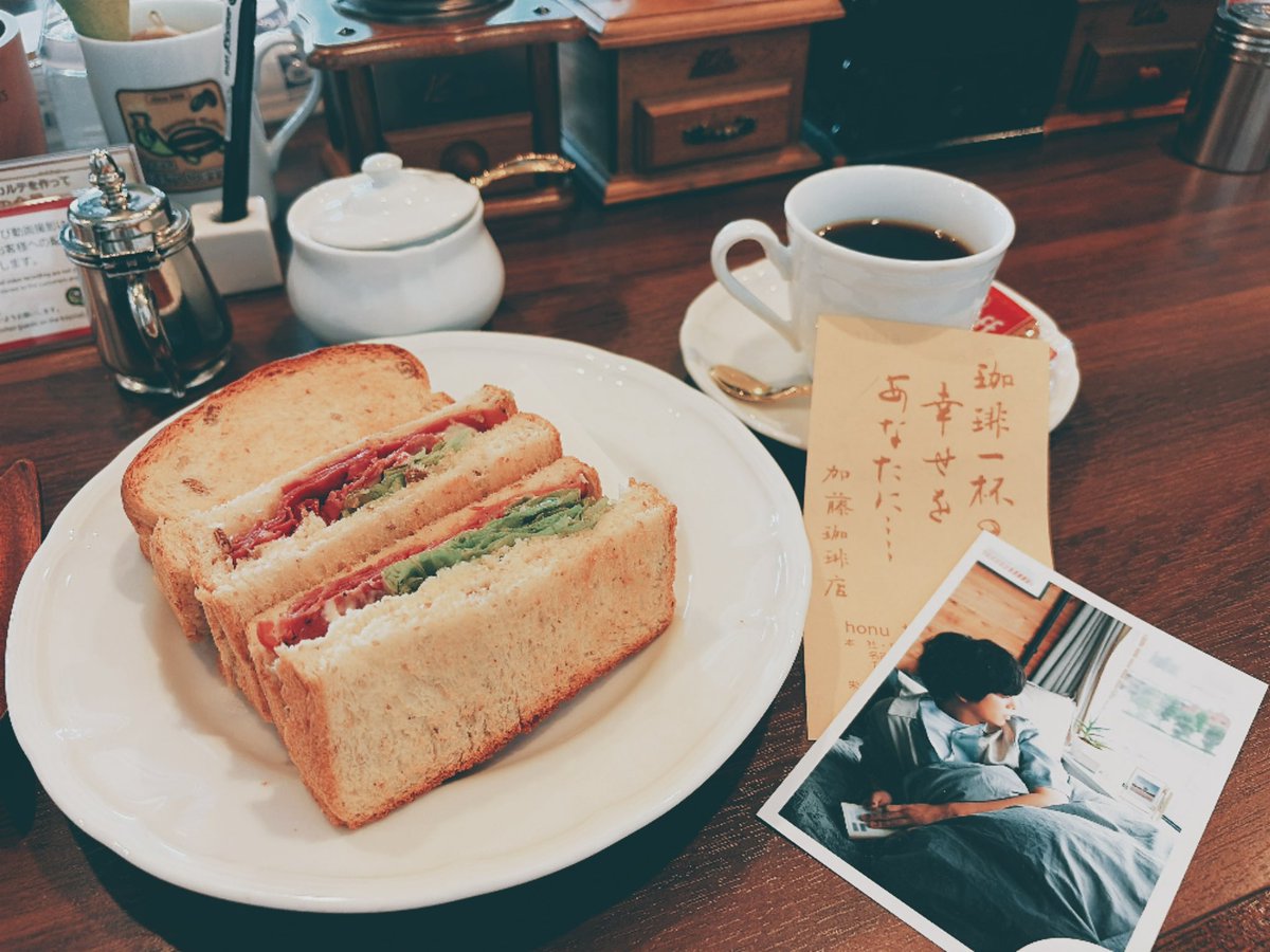 konatarosann's tweet photo. 加藤珈琲店☕️💭 https://t.co/XfHdn2fRDM
