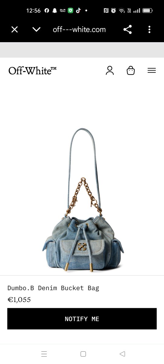 PropagandaNCI's tweet photo. Aniya with the Off-White Dumbo. B Denim Bucket Bag

ANIYA HARVEY AT OFF-WHITE
#AniyaxOffWhite
#AniyaxMFWSS27 
#10x10 https://t.co/XPTID7gjNh