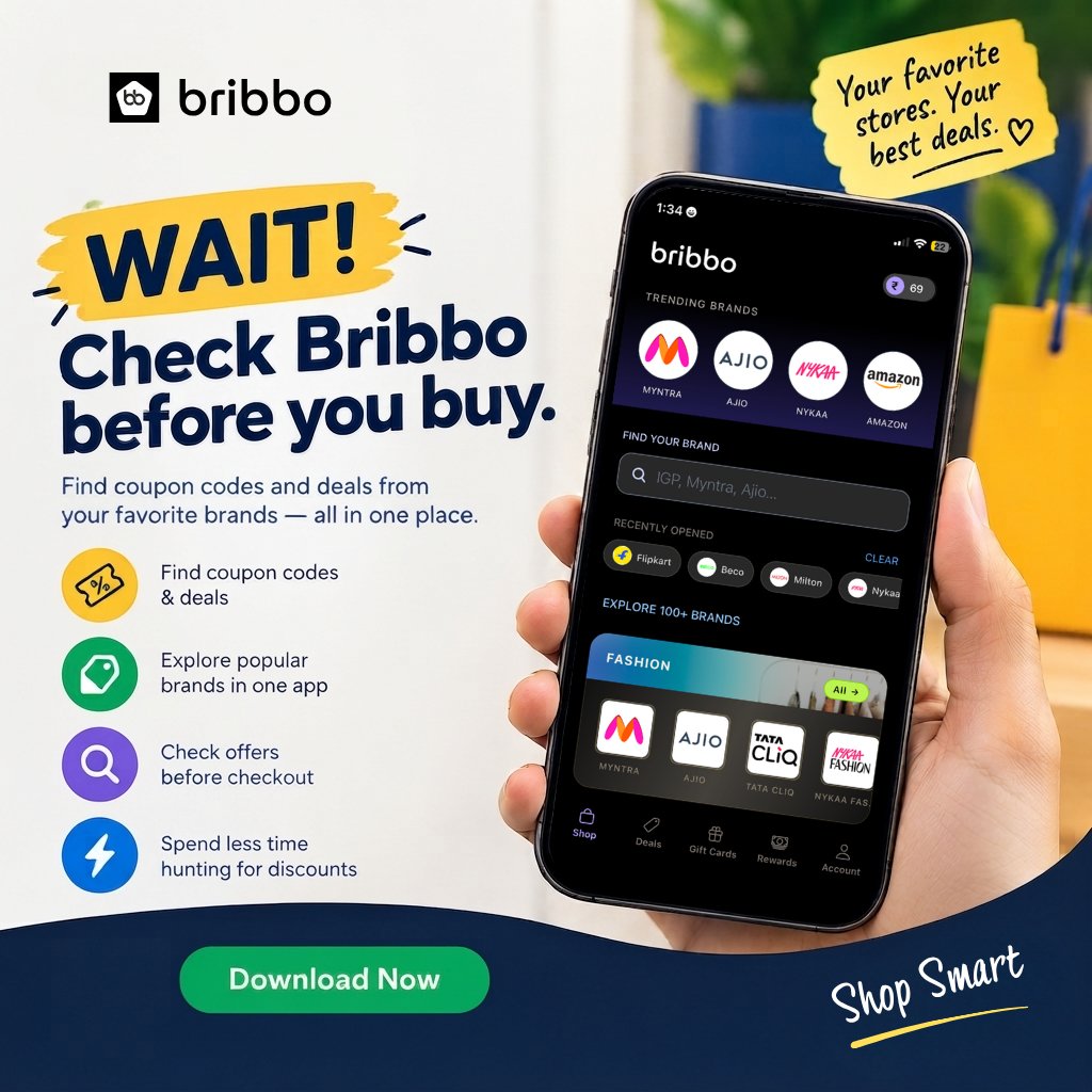 bribbo_world's tweet photo. Why switch between apps when you can shop smarter in one? 👀

Bribbo brings coupons, deals &amp; popular brands together in one app—so you can find offers before you checkout.
🛍️ One app. Less searching. Smarter shopping.

📲 Download Bribbo: https://t.co/O534mYPQW7
#bribbo #shopping https://t.co/ML01BE0HhS