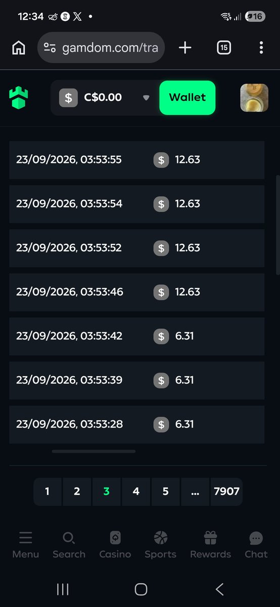 Wayneflanagan13's tweet photo. Where's my 100% RTP @Gamdom all I wanted was a 2X ffs. This is getting ridiculous first @stake now @gamdom there goes another #Casino I'm using another €100 gone. Fucking rigged shit bro https://t.co/9hN0ZE5oFs